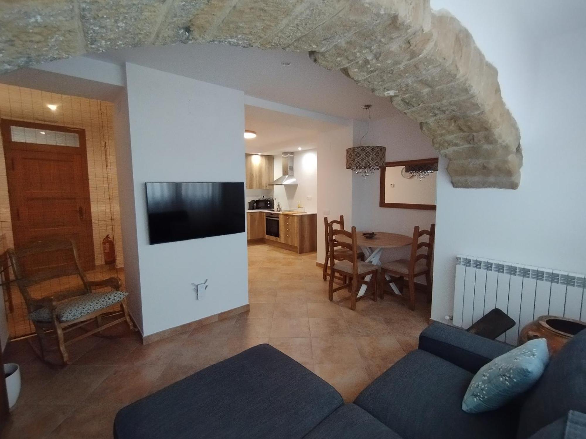 Apartamento Rosellas, Cerca De Alquezar, En Sierra De Guara Adahuesca エクステリア 写真
